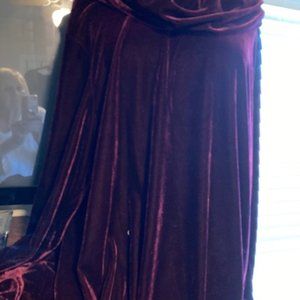 Velour tunic